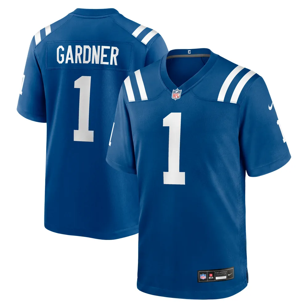 Ahmad Sauce Gardner Indianapolis Colts Nike Team  Game Jersey -  Royal