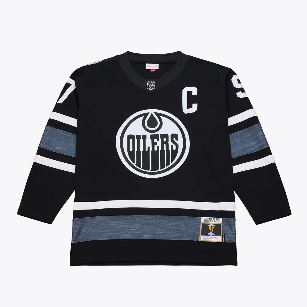 Connor McDavid Mitchell & Ness 2019 All-Star Game Power Play Jersey - Black