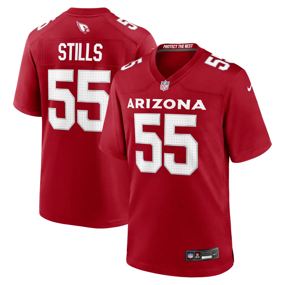 Dante Stills Arizona Cardinals Nike Team Game Jersey -  Cardinal