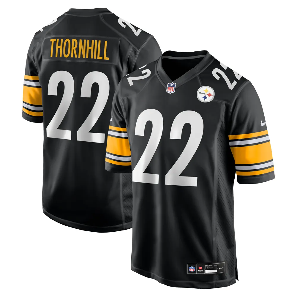 Juan Thornhill Pittsburgh Steelers Nike Team Game Jersey -  Black