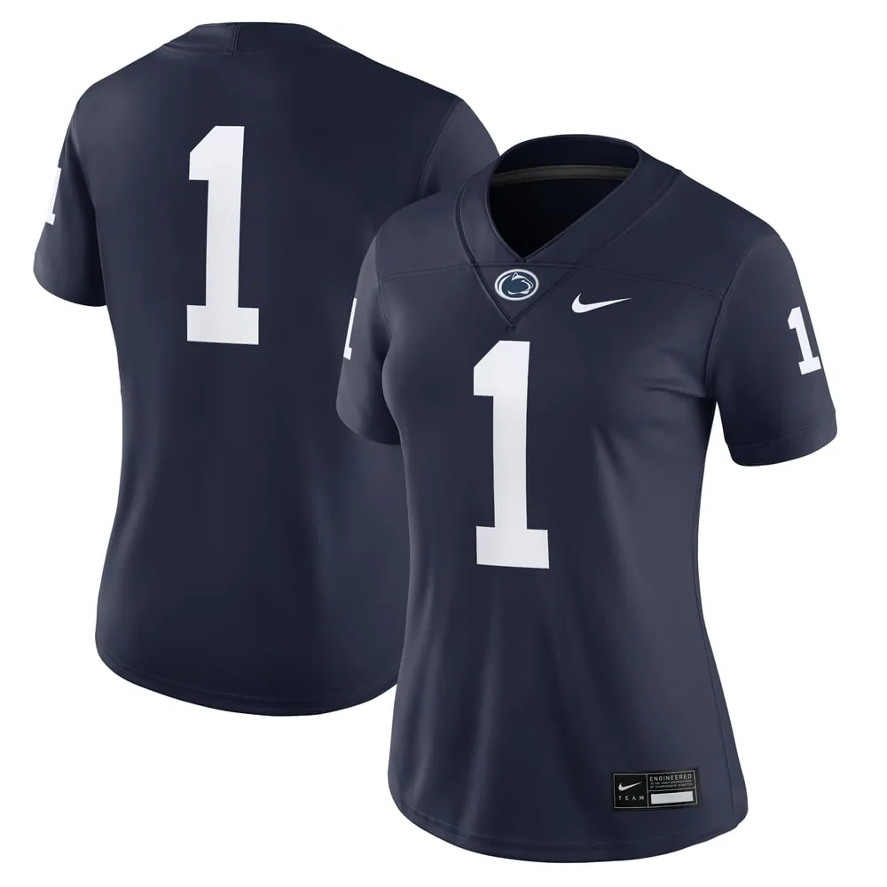 #1 Penn State Nittany Lions Nike Women's Game Jersey - Navy