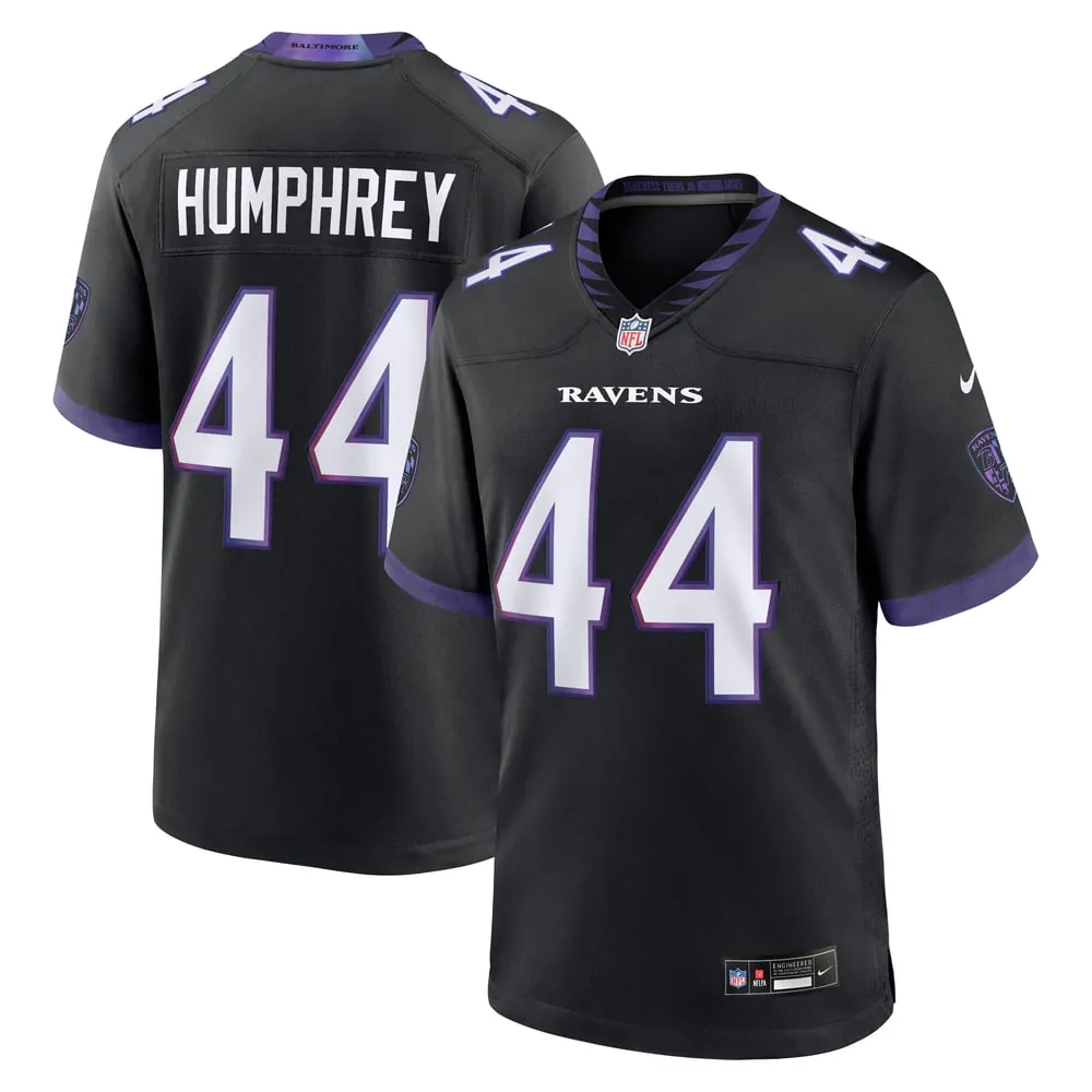 Marlon Humphrey Baltimore Ravens Nike Alternate Game Jersey - Black