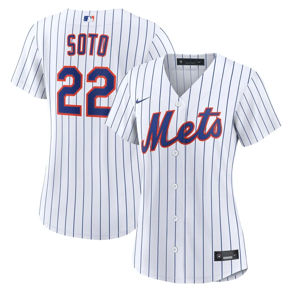 Juan Soto New York Mets Nike Women's Home Replica Jersey - White