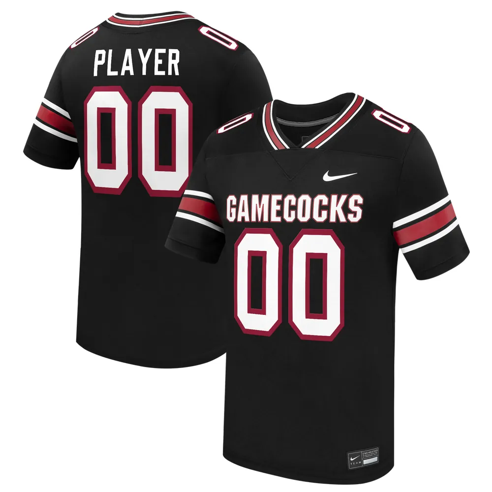 South Carolina Gamecocks Nike NIL Pick-A-Player Game Football Jersey - Black