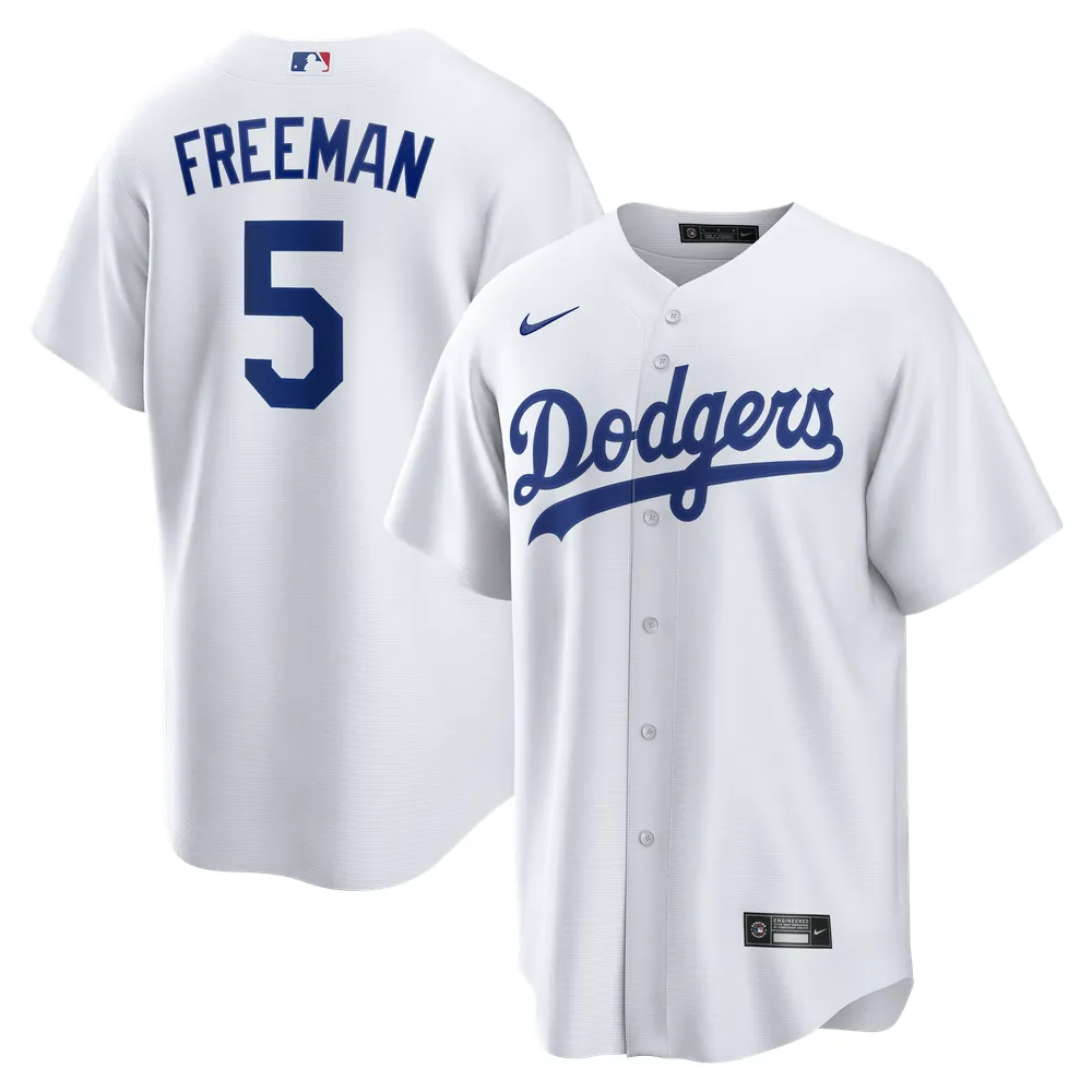 Freddie Freeman Los Angeles Dodgers Nike Home Replica Jersey - White