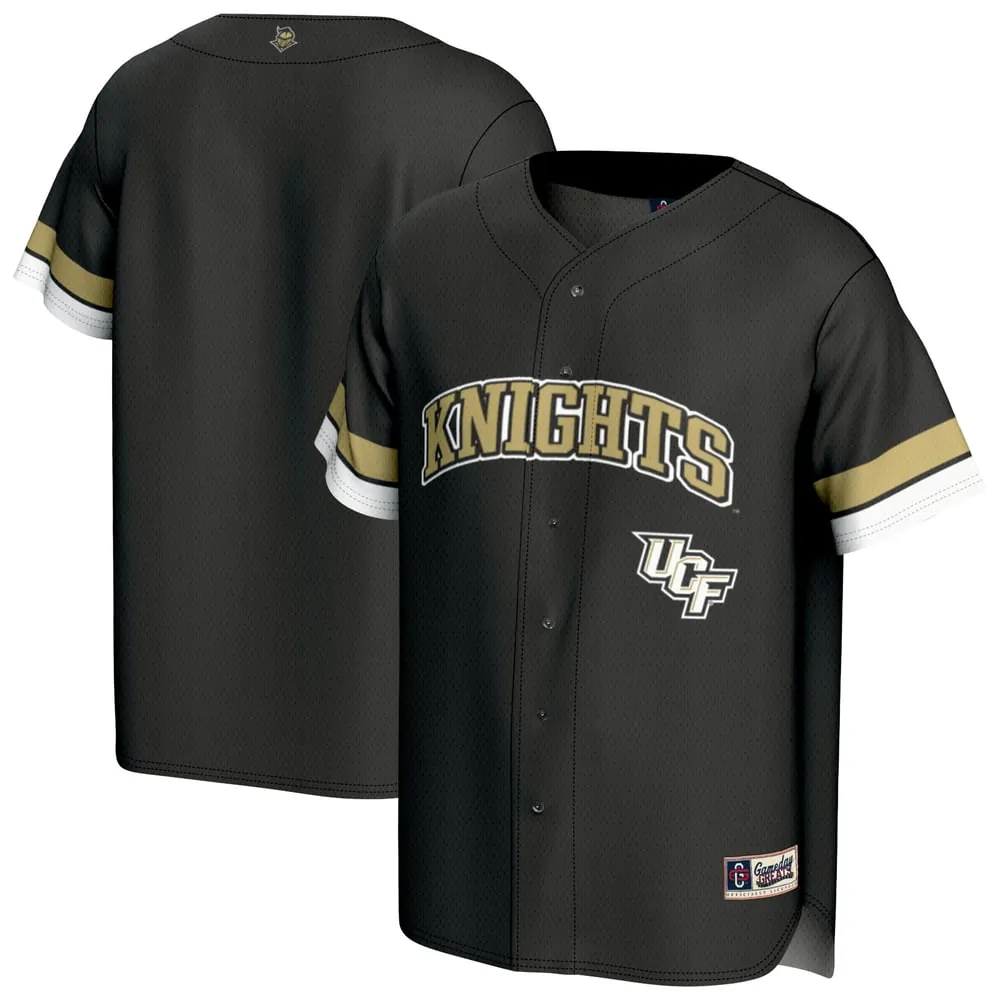 UCF Knights GameDay Greats Unisex Spirit Baseball Jersey - Black