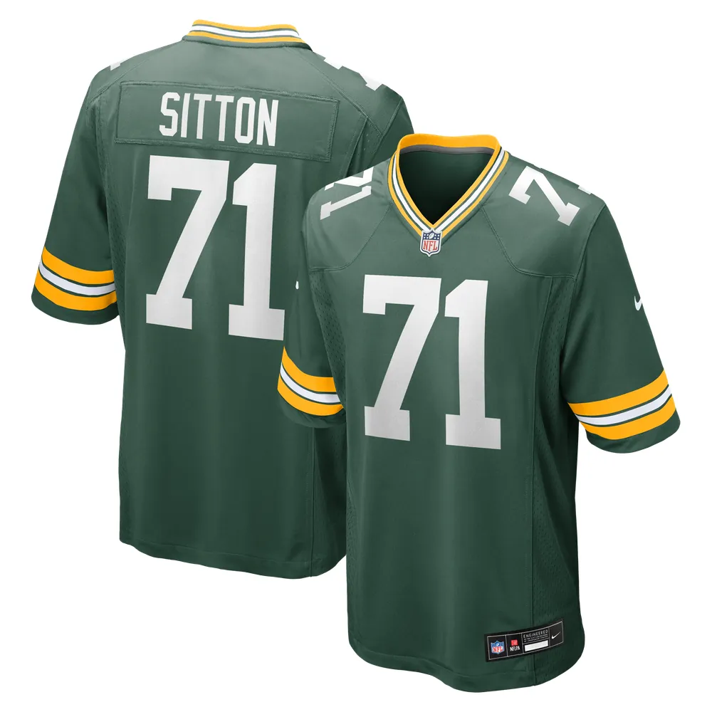 Josh Sitton Green Bay Packers Nike Retired Game Jersey - Green