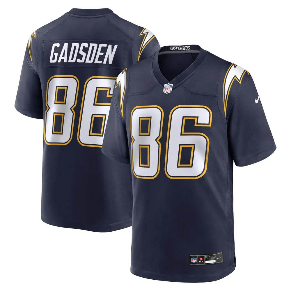 Oronde Gadsden Los Angeles Chargers Nike Alternate 2 Super Chargers Game Jersey -  Navy