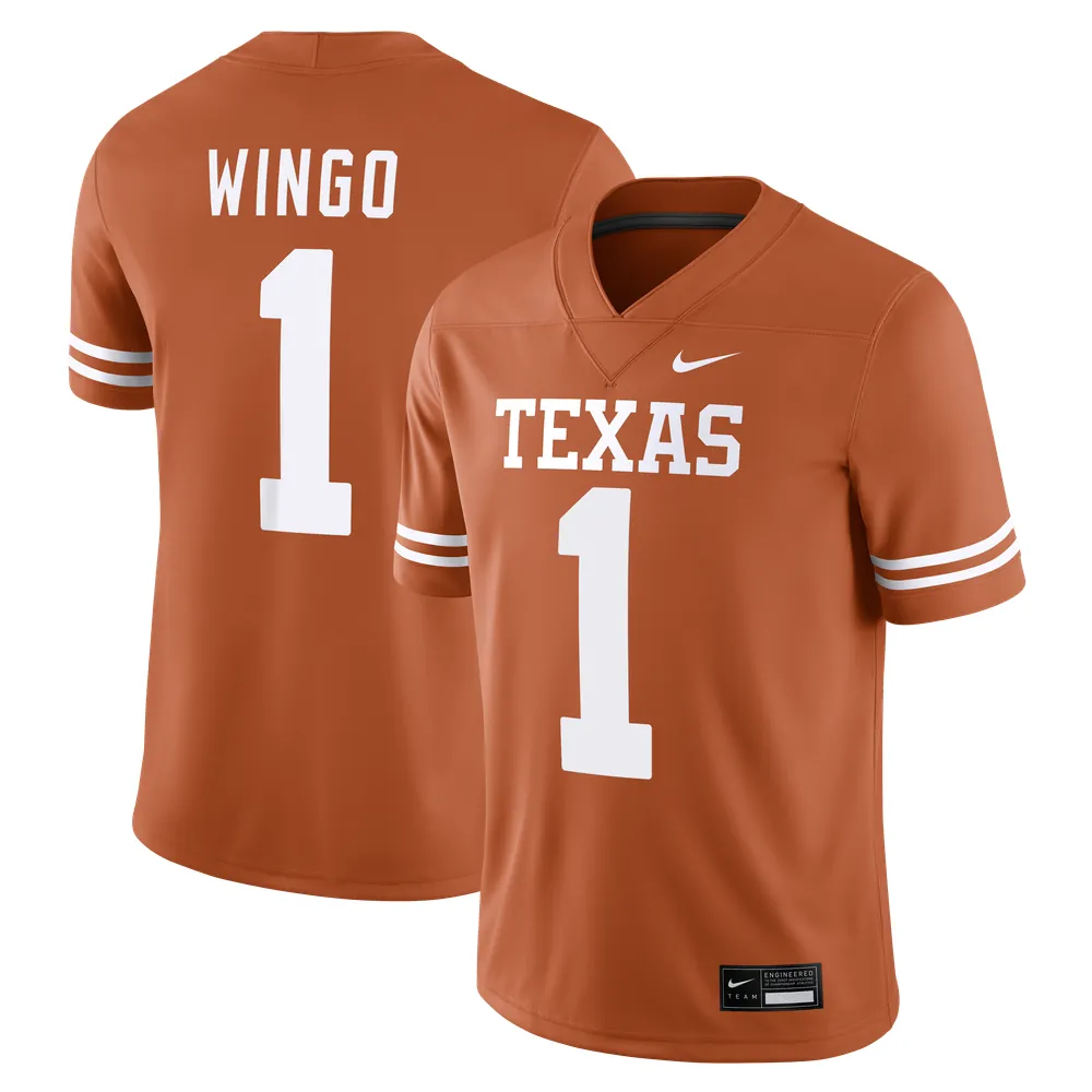 Ryan Wingo Texas Longhorns Nike Game Football Jersey - Texas Orange