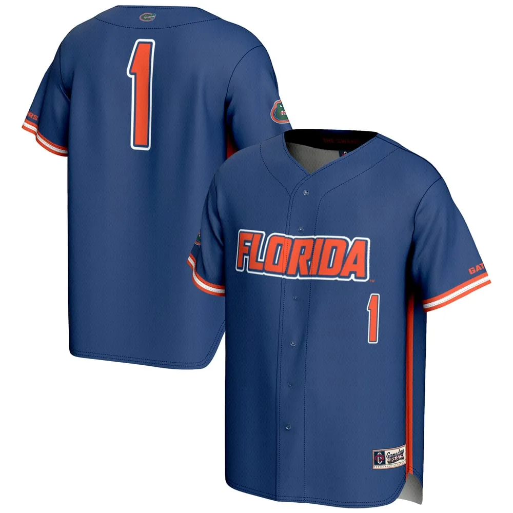 #1 Florida Gators GameDay Greats Lightweight Baseball Jersey - Royal