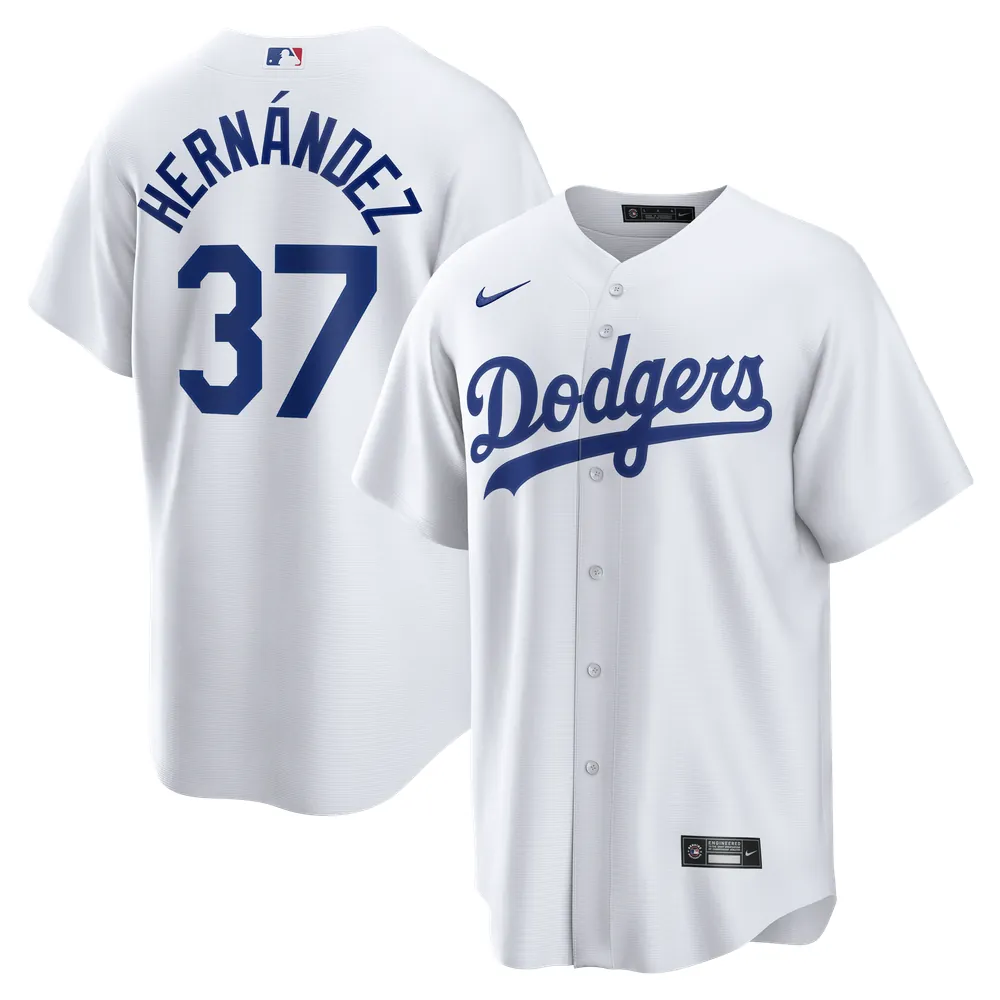 Teoscar Hernández Los Angeles Dodgers Nike Home Replica Jersey - White