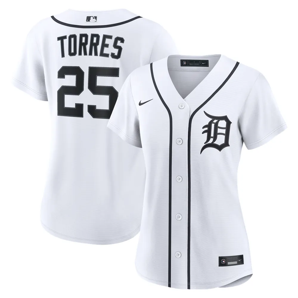 Gleyber Torres Detroit Tigers Nike Women's Home Replica Jersey - White