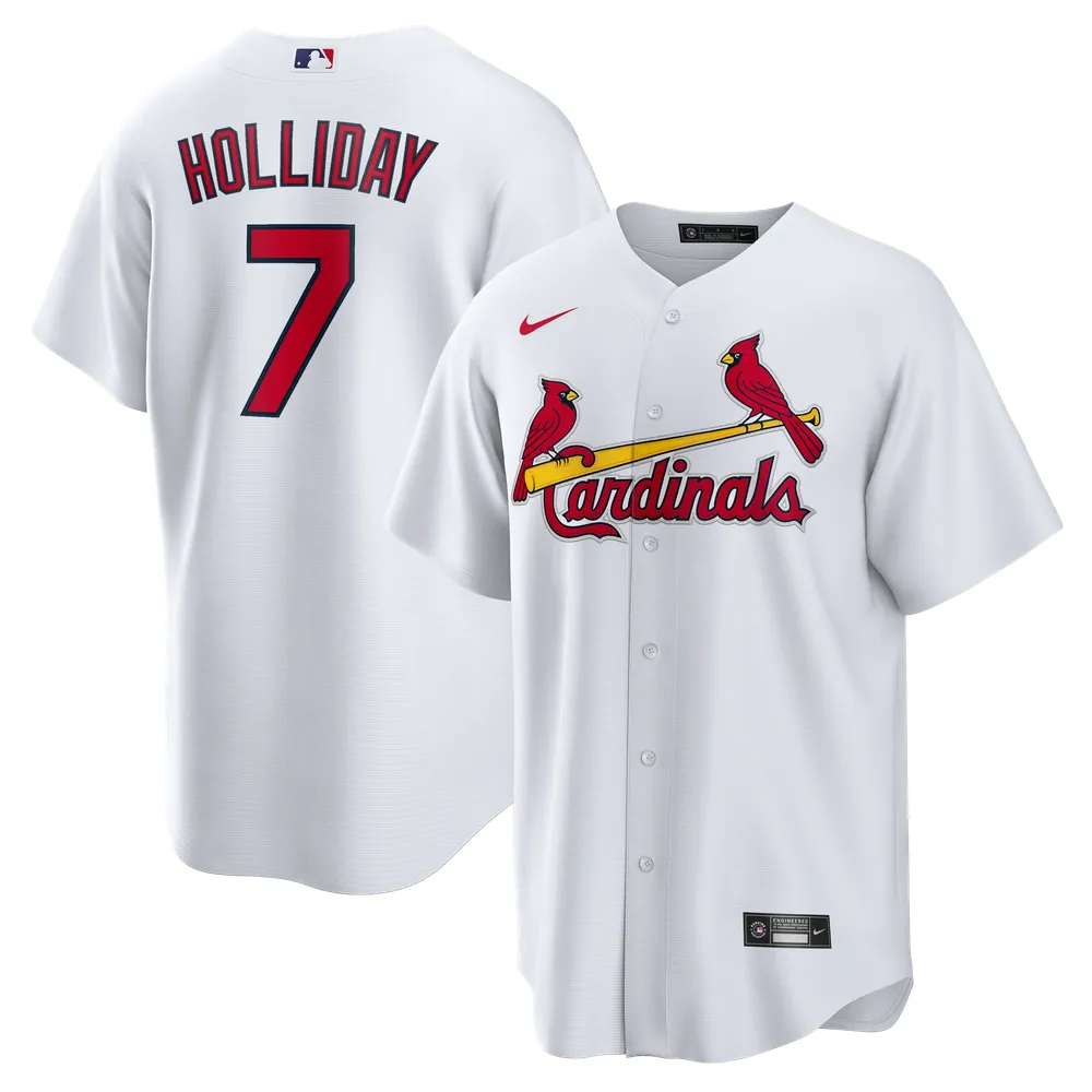 Matt Holliday St. Louis Cardinals Nike Home Retired Player Replica Jersey - White