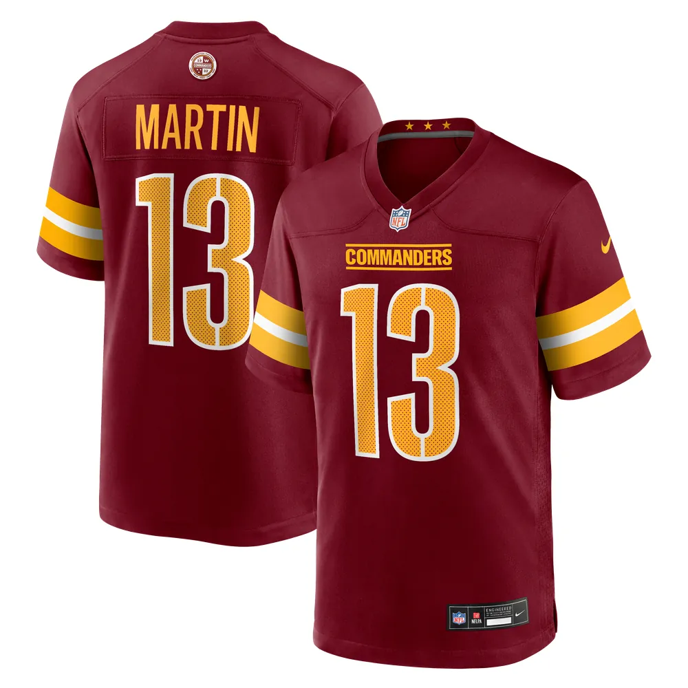 Tay Martin Washington Commanders Nike Team Game Jersey -  Burgundy