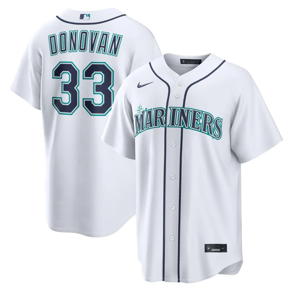 Brendan Donovan Seattle Mariners Nike Home Replica Jersey - White