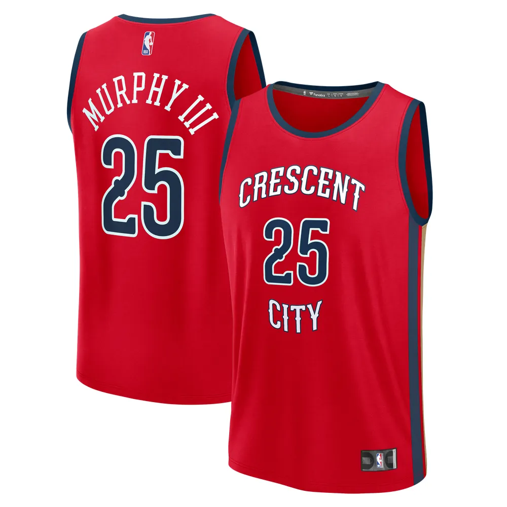 Trey Murphy III New Orleans Pelicans Fanatics Fast Break Replica Player Jersey - Statement Edition - Red