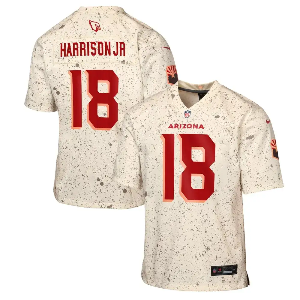 Marvin Harrison Jr. Arizona Cardinals Nike Youth Rivalries Collection Game Jersey - Natural