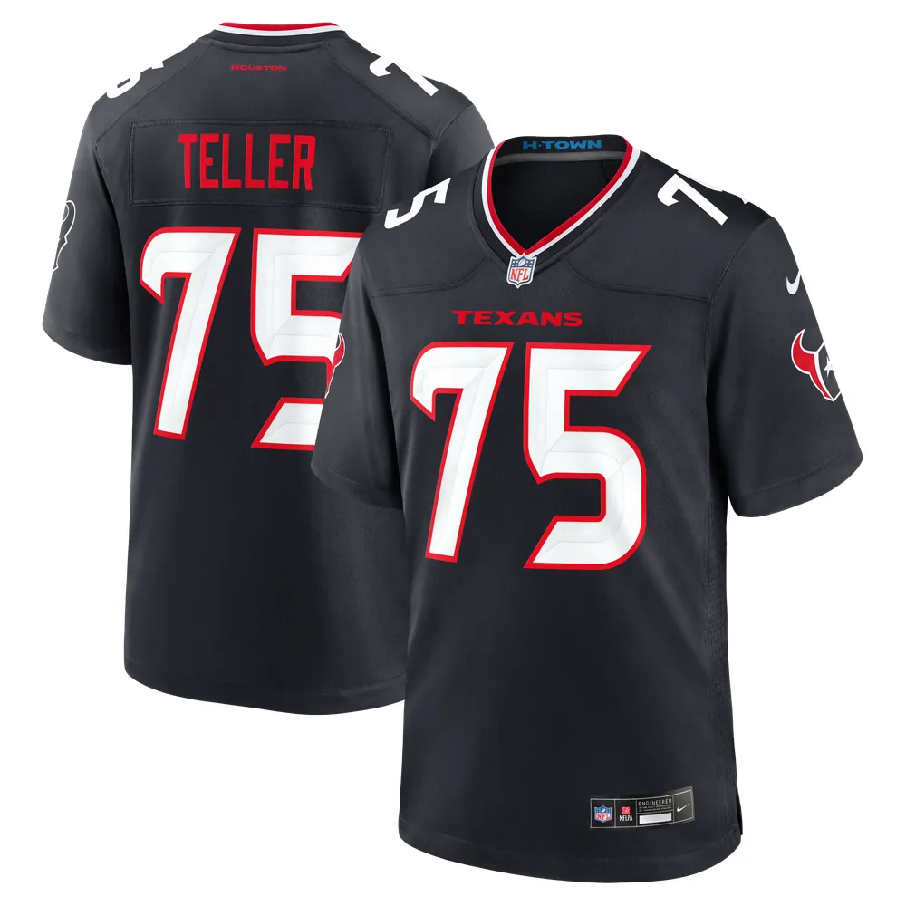 Wyatt Teller Houston Texans Nike Team Game Jersey -  Navy