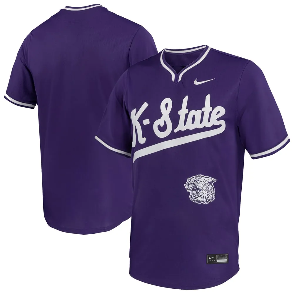 Kansas State Wildcats Nike  Limited Baseball Jersey - Purple