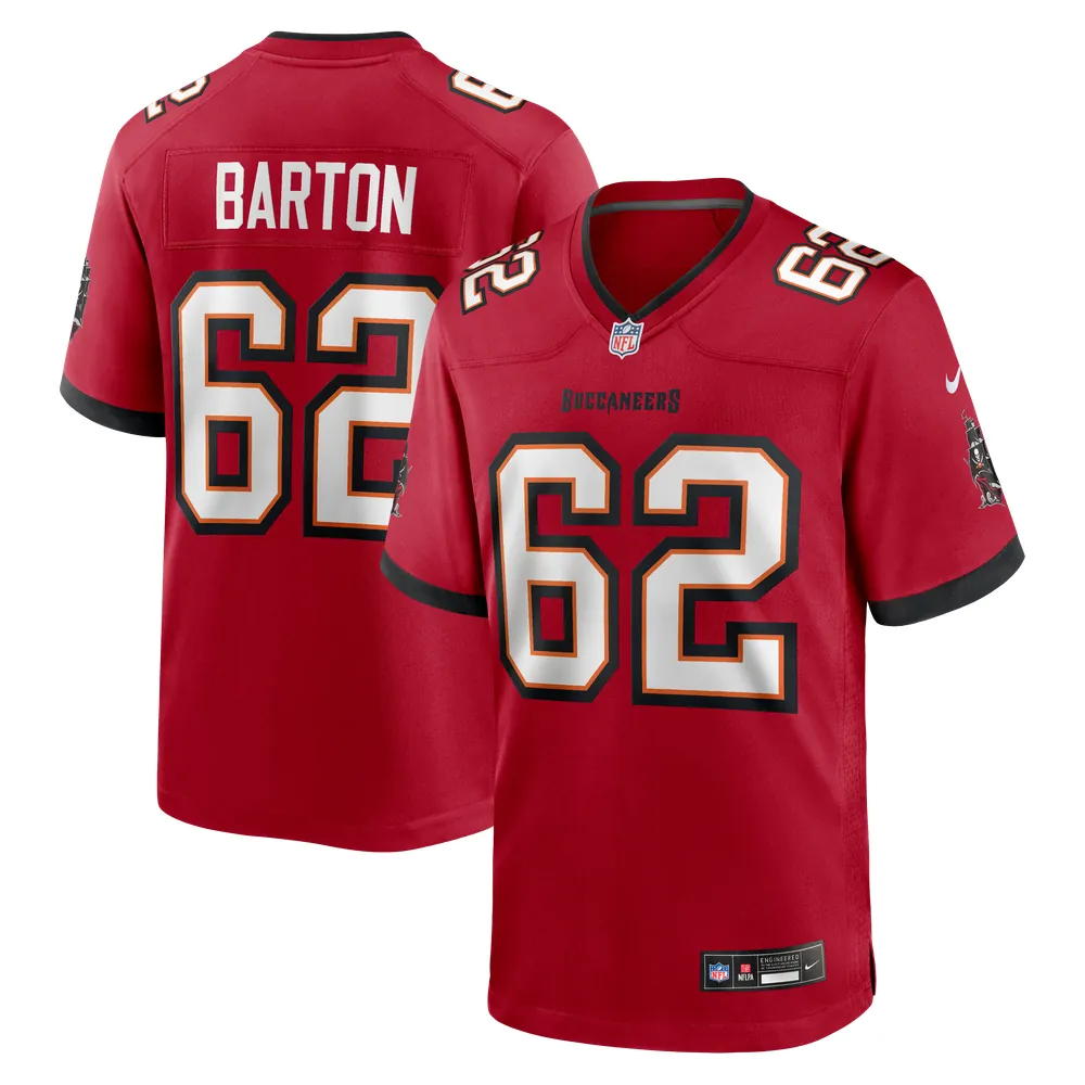 Graham Barton Tampa Bay Buccaneers Nike  Player Game Jersey - Red