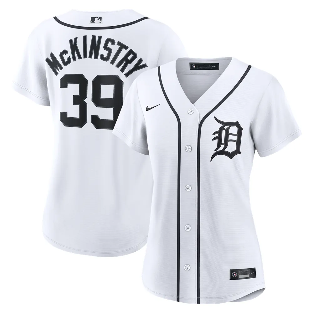 Zach McKinstry Detroit Tigers Nike Women's Home Replica Jersey - White