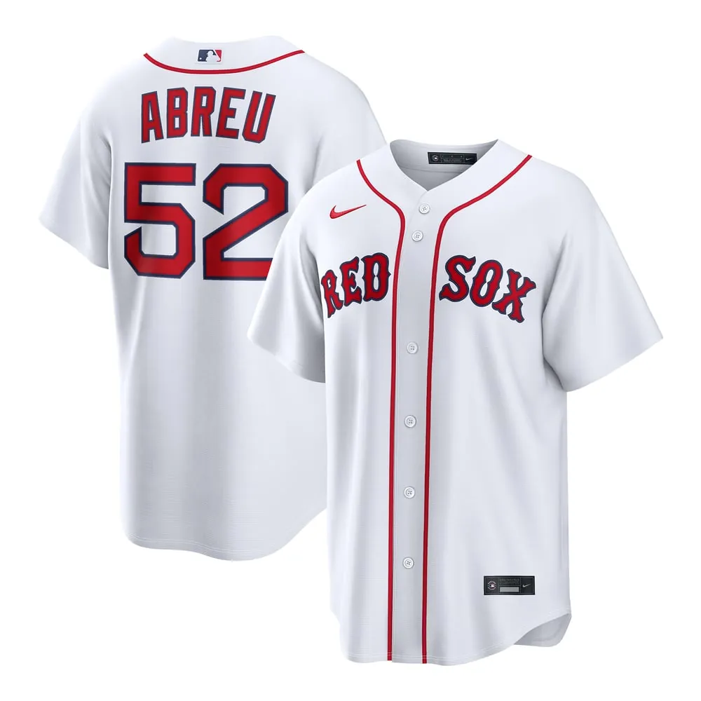 Wilyer Abreu Boston Red Sox Nike Home Replica Jersey - White