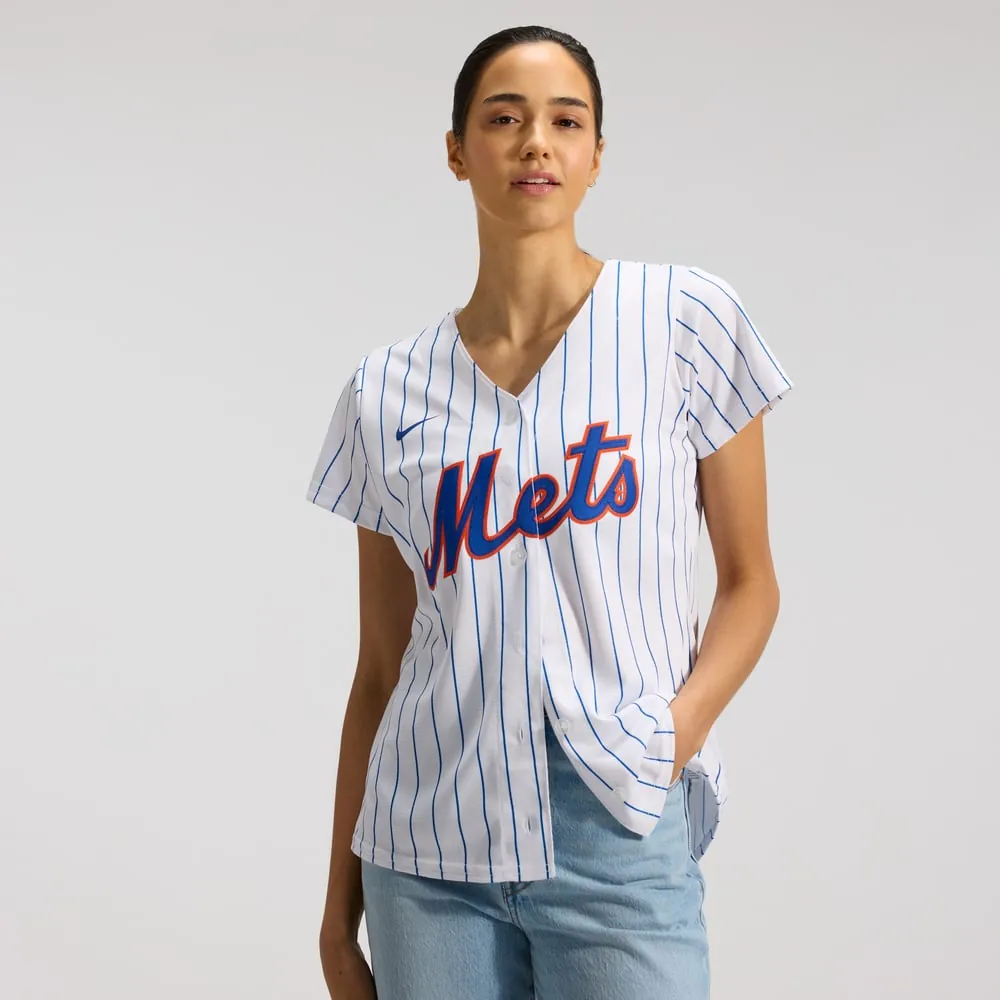 New York Mets Nike Women's Home Replica Team Jersey - White