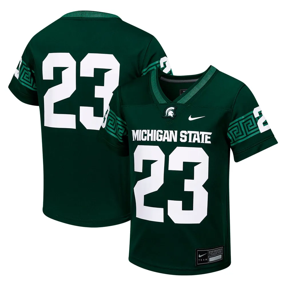 #23 Michigan State Spartans Nike Preschool Untouchable Football Jersey - Green