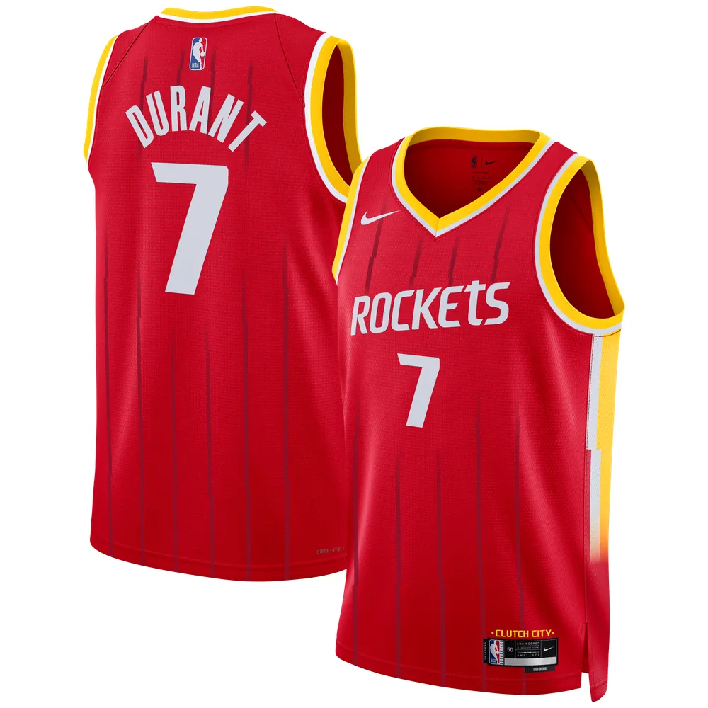 Kevin Durant Houston Rockets Nike Unisex Swingman Jersey - Icon Edition  - Red