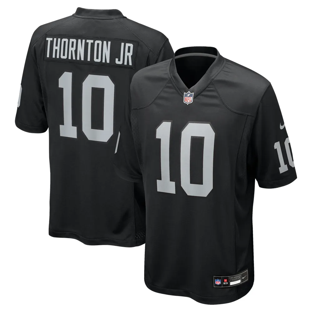 Dont'e Thornton Jr. Las Vegas Raiders Nike Team Game Jersey -  Black