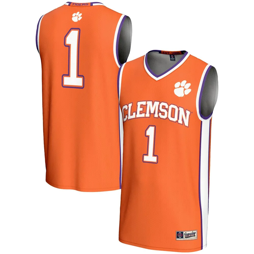 #1  Clemson Tigers GameDay Greats  Lightweight Basketball Jersey - Orange