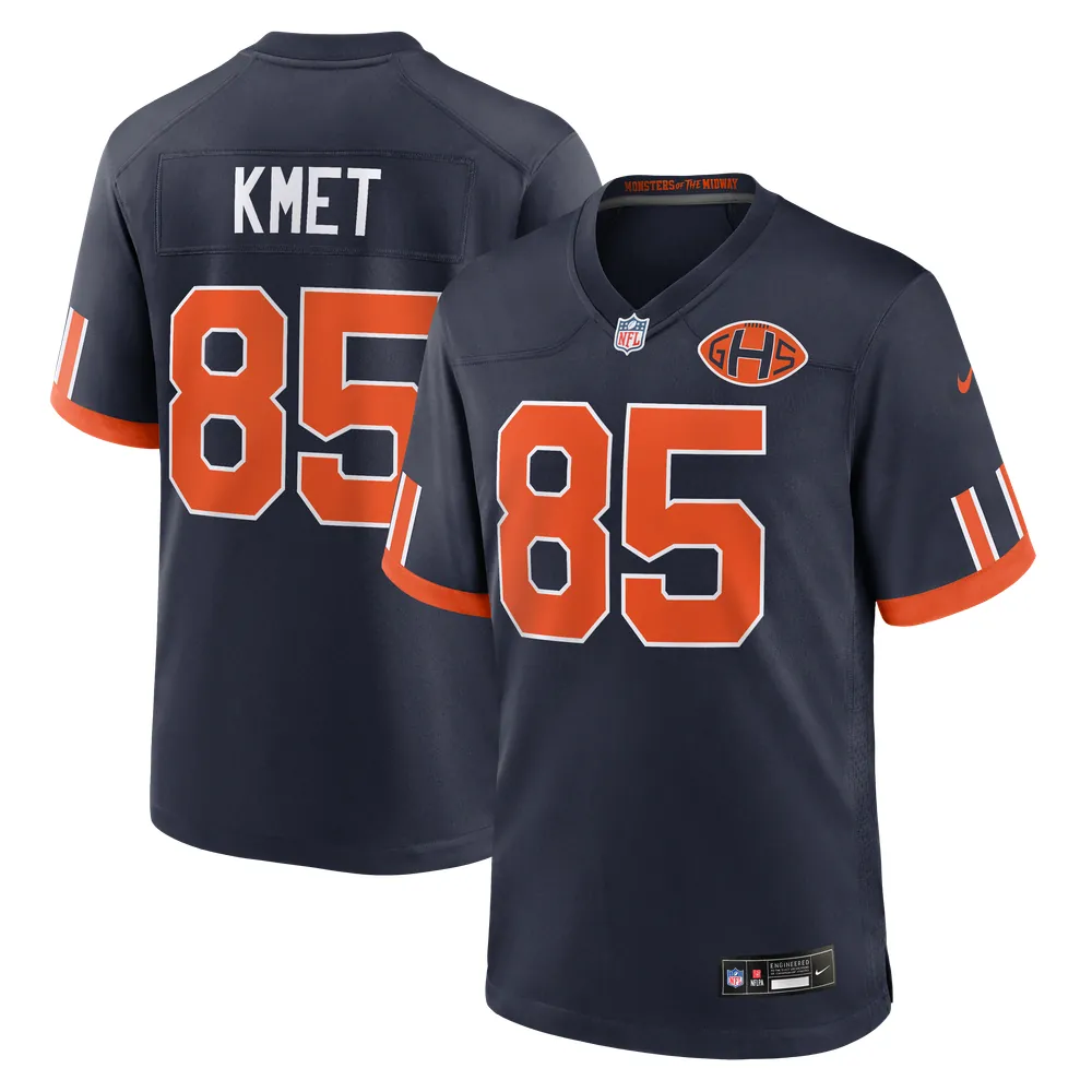 Cole Kmet Chicago Bears Nike 2026 Rivalries Collection Game Jersey - Navy