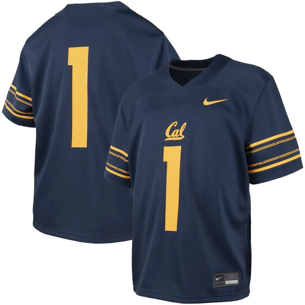 #1 Cal Bears Nike Youth Untouchable Replica Game Jersey - Navy