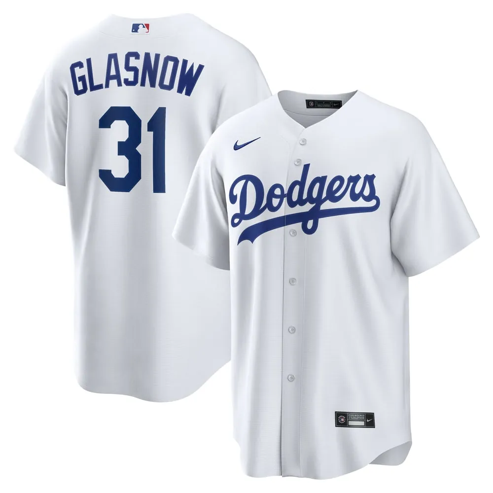 Tyler Glasnow Los Angeles Dodgers Nike Home Replica Jersey - White