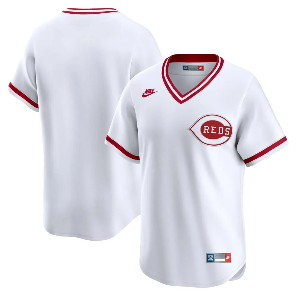 Cincinnati Reds Nike Cooperstown Collection Limited Jersey - White