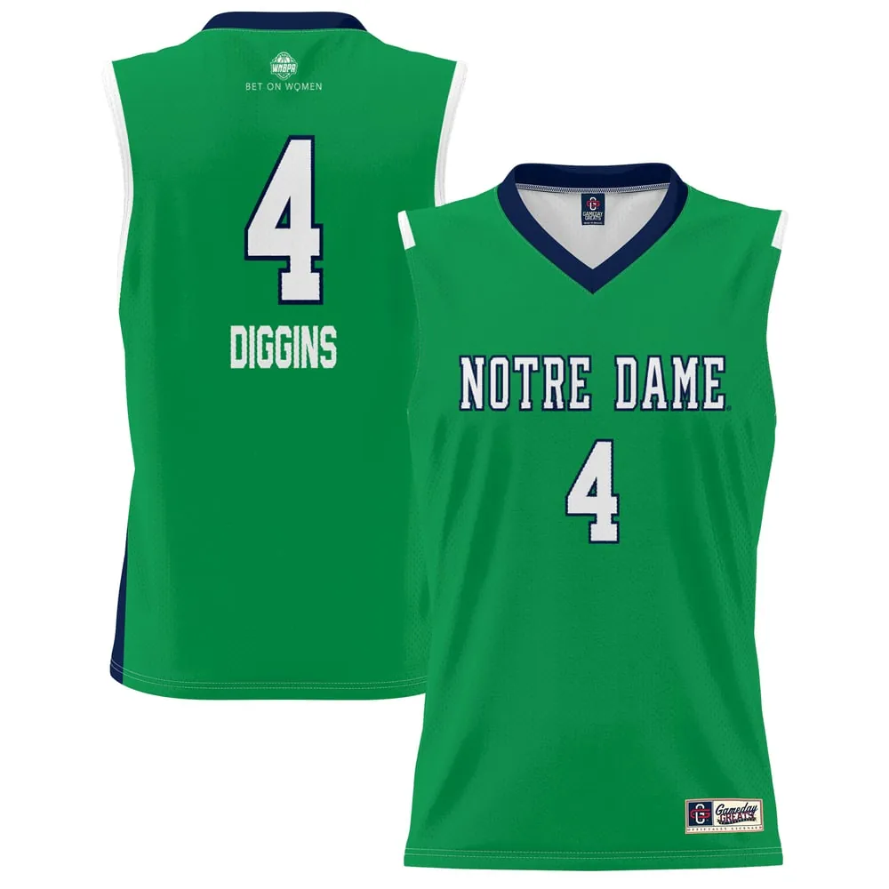 Skylar Diggins Notre Dame Fighting Irish GameDay Greats Youth Lightweight Basketball Alumni Jersey - Green
