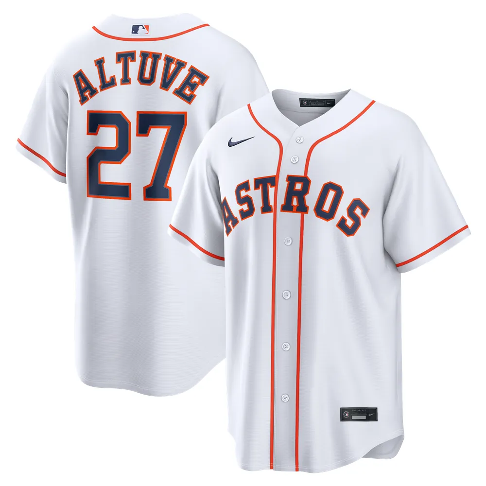 Jose Altuve Houston Astros Nike Home Replica Jersey - White