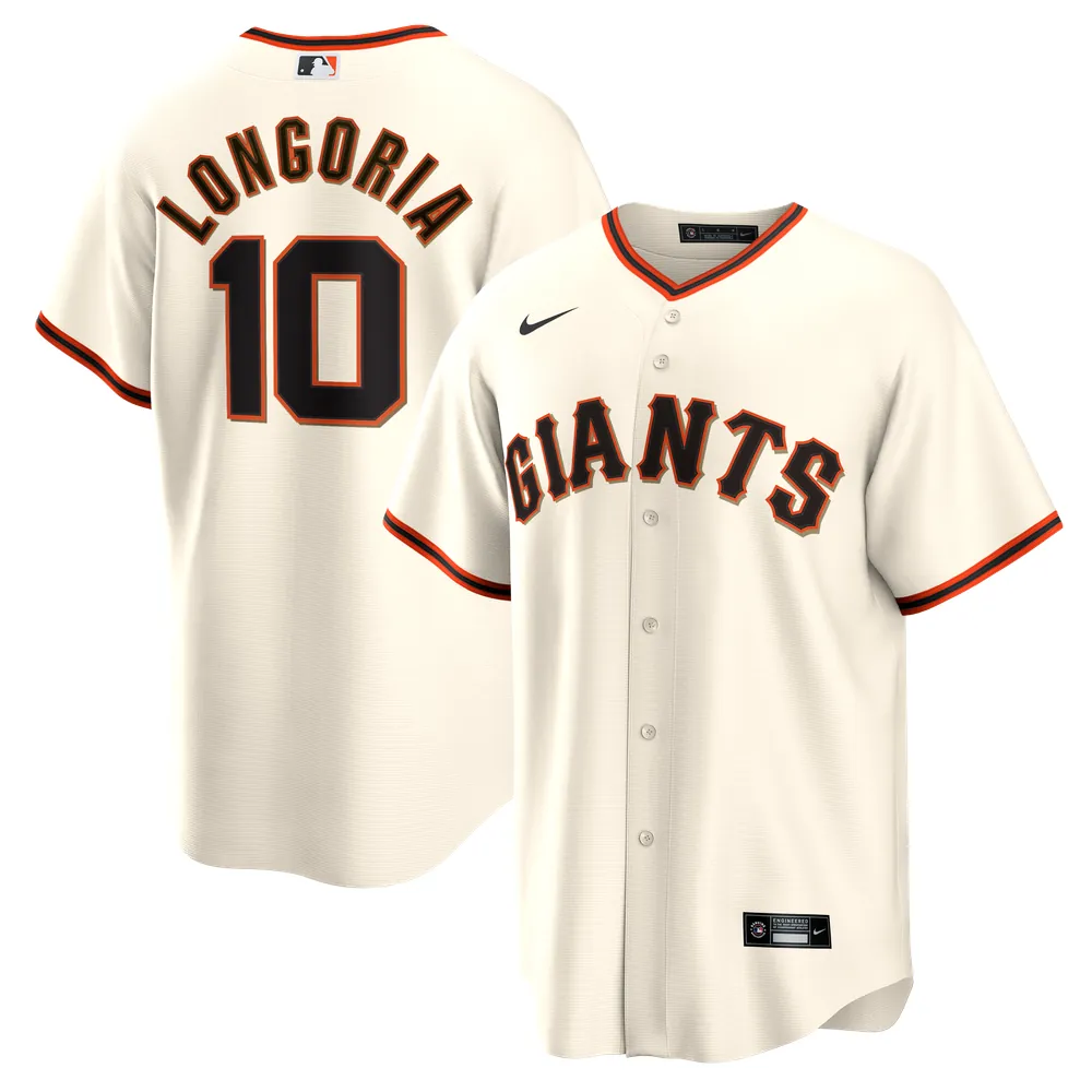 Evan Longoria San Francisco Giants Nike Home Retired Player Replica Jersey - Cream