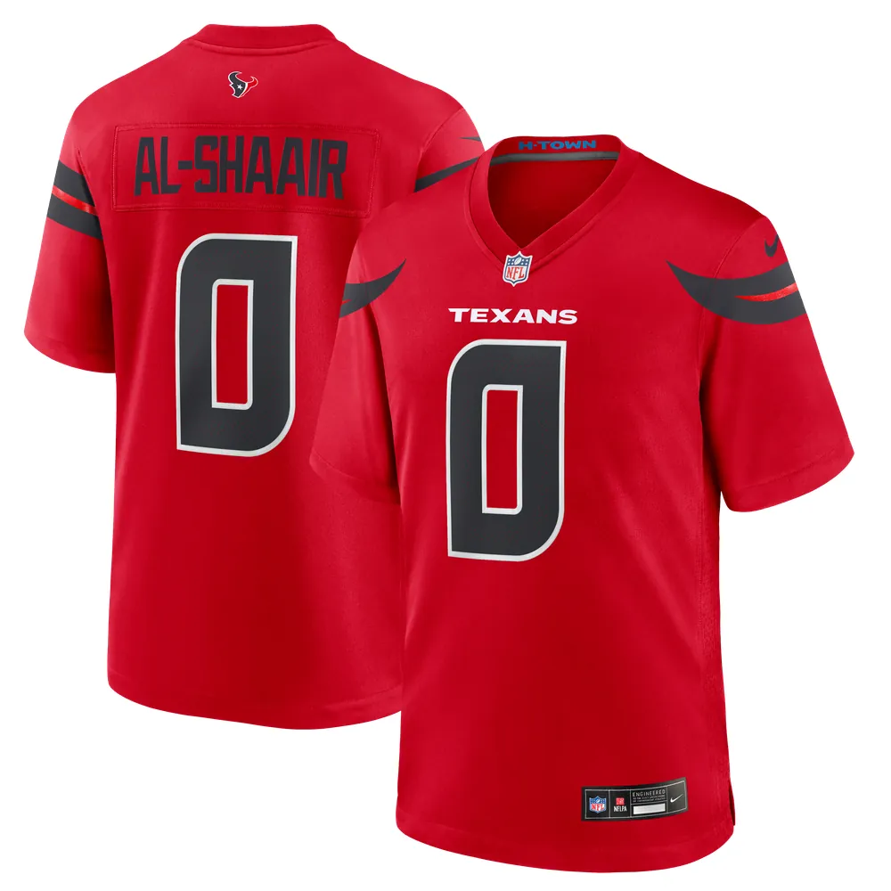 Azeez Al-Shaair Houston Texans Nike Alternate Game Jersey - Red