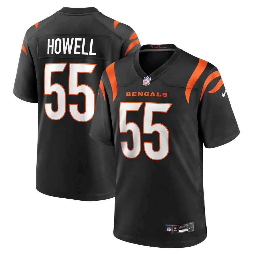 Cashius Howell Cincinnati Bengals Nike Team Game Jersey - Black