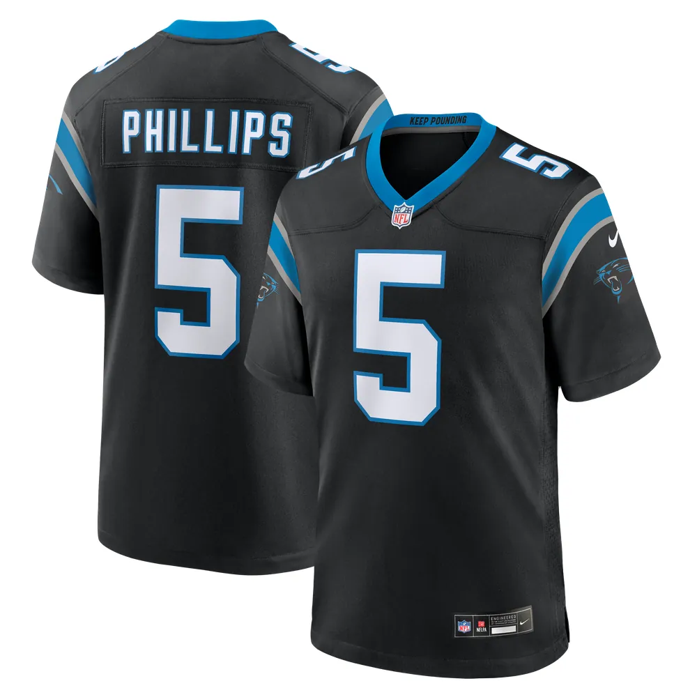 Jaelan Phillips Carolina Panthers Nike Game Jersey - Black