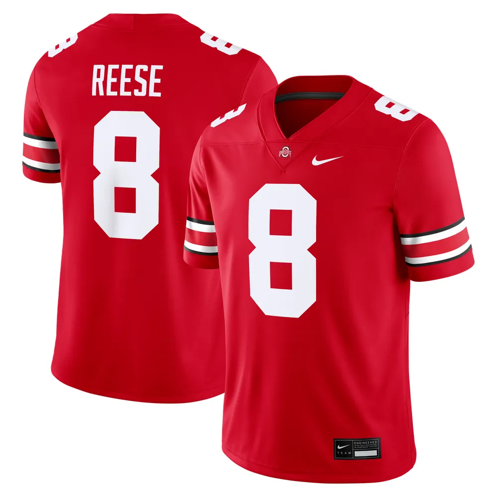 Arvell Reese Ohio State Buckeyes Nike Game Jersey - Scarlet