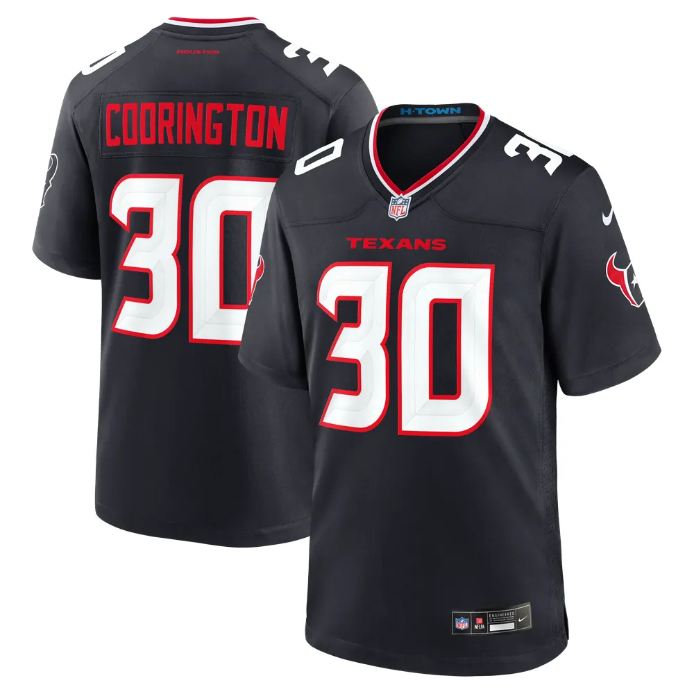 Brandon Codrington Houston Texans Nike Team Game Jersey -  Navy