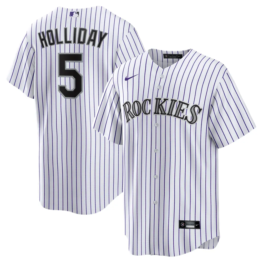Matt Holliday Colorado Rockies Nike Home Retired Player Replica Jersey - White