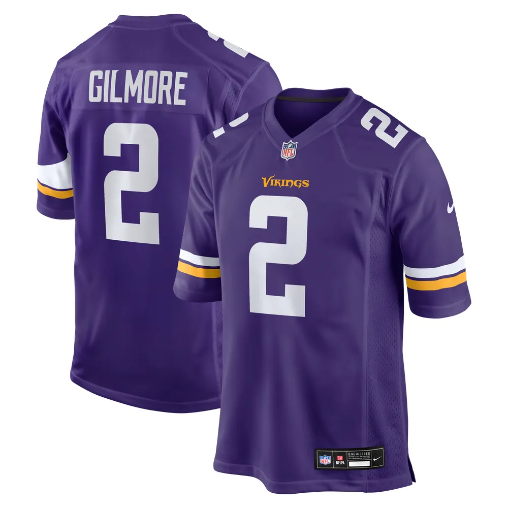 Stephon Gilmore Minnesota Vikings Nike  Game Jersey -  Purple