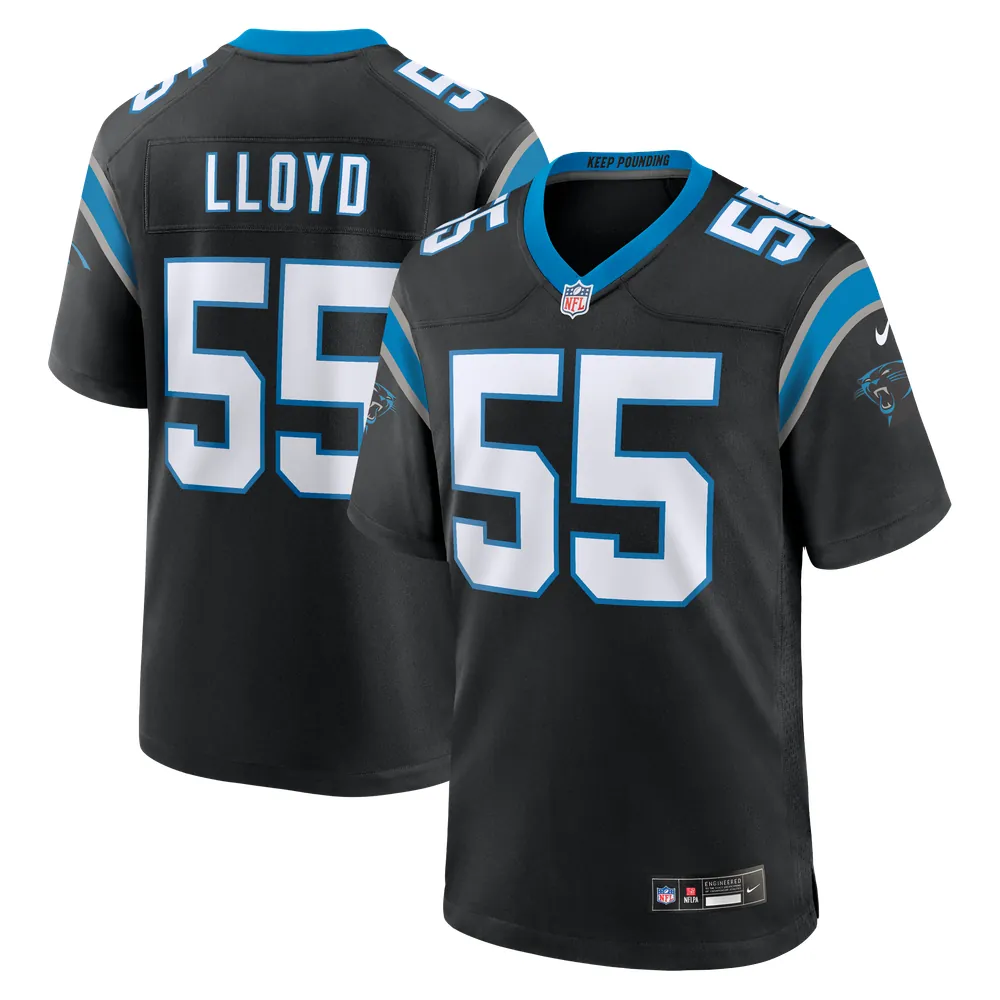 Devin Lloyd Carolina Panthers Nike Team Game Jersey - Black