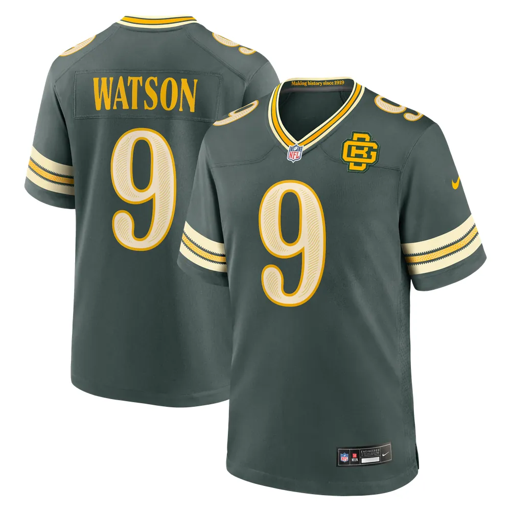 Christian Watson Green Bay Packers Nike 2026 Rivalries Collection Game Jersey - Green