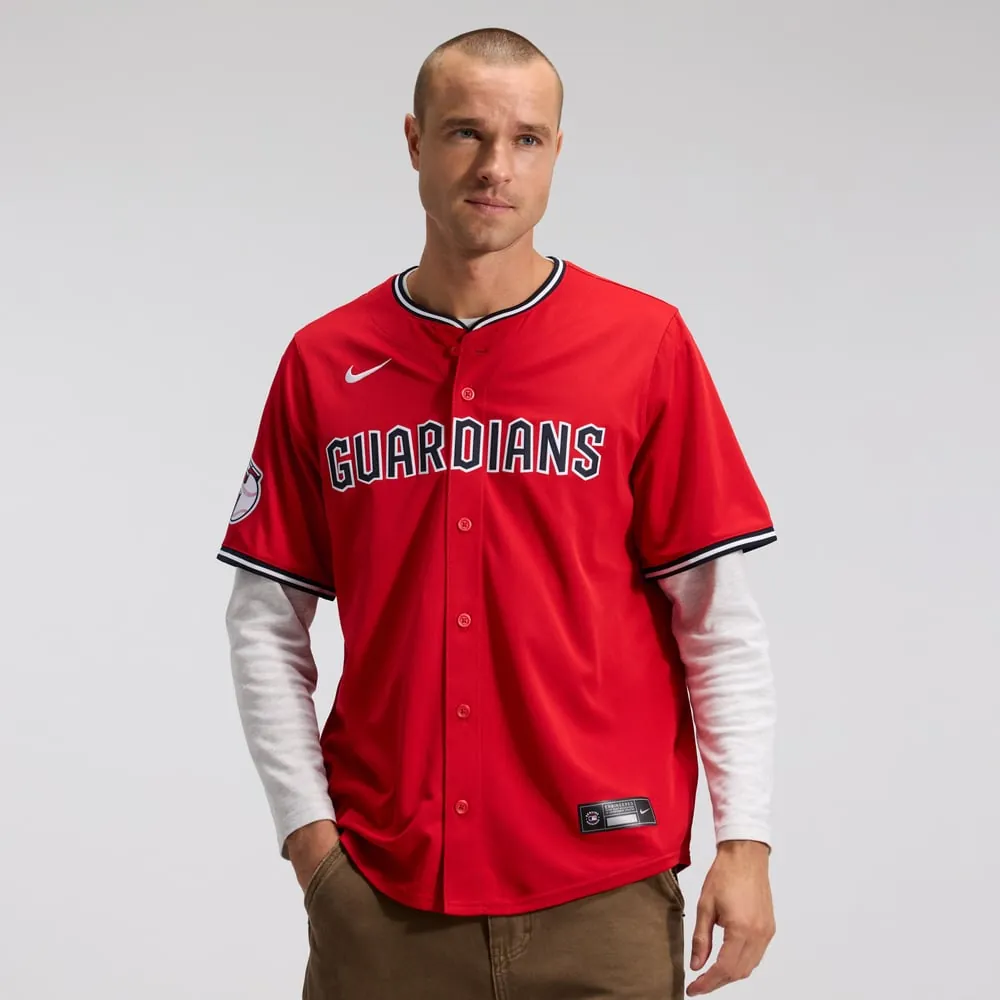 Cleveland Guardians Nike Alternate Limited Jersey - Red