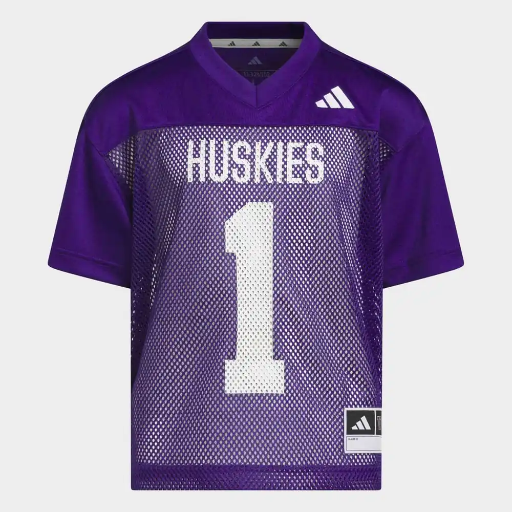 Washington Huskies adidas Youth Tailgate Jersey - Purple