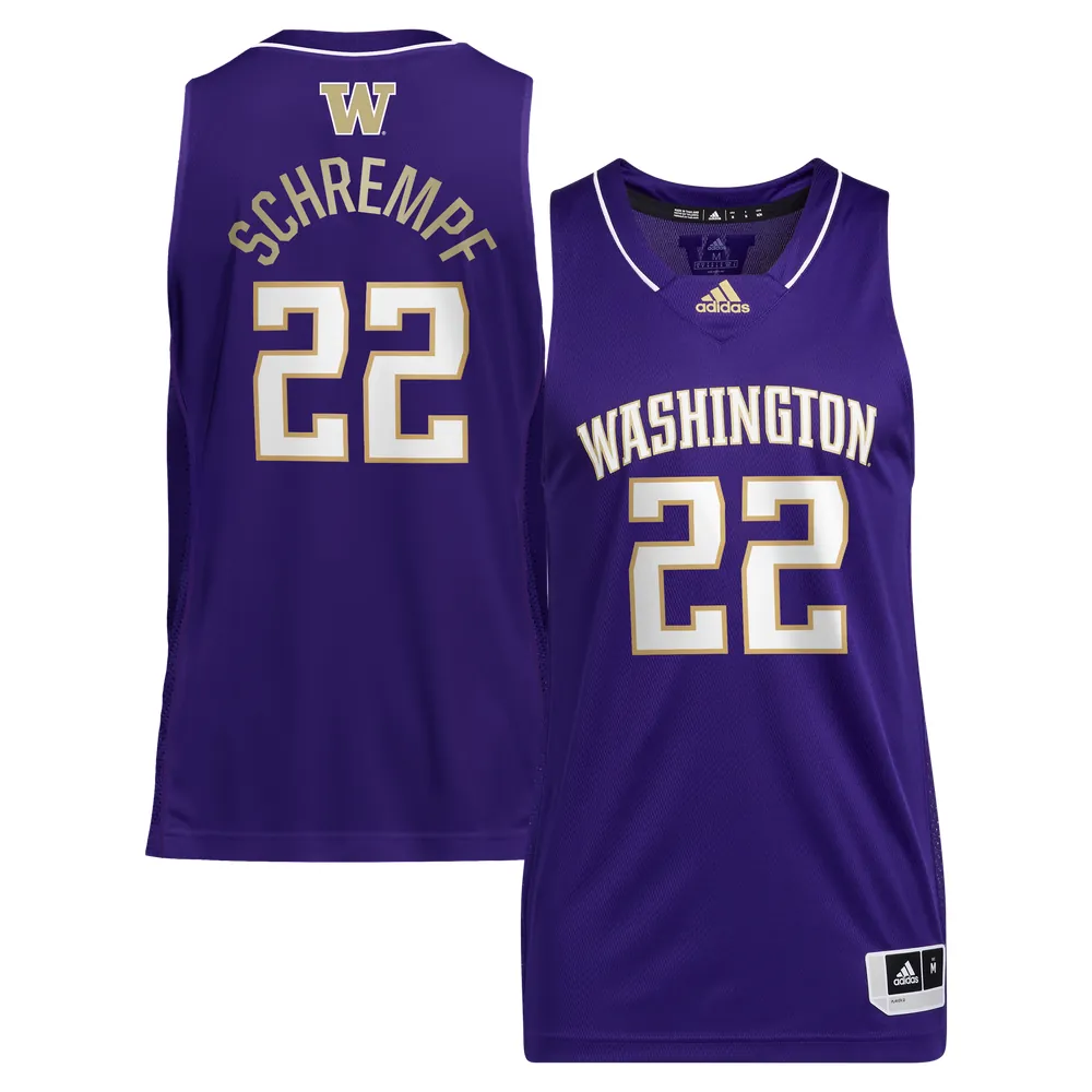 Detlef Schrempf Washington Huskies adidas Retired Player Jersey - Purple